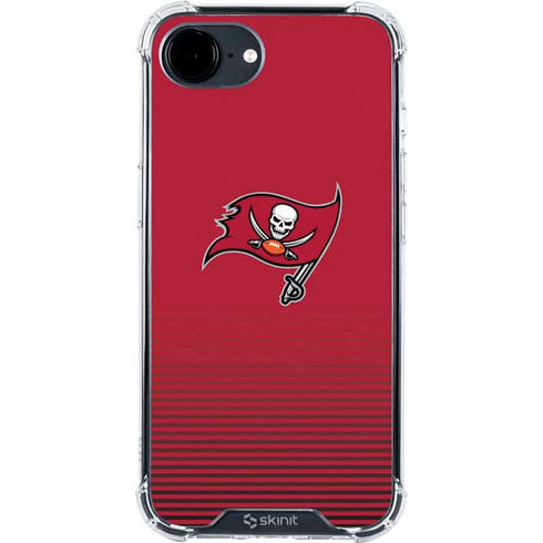 NFL Tampa Bay Buccaneers Breakaway iPhone 16e Clear Case