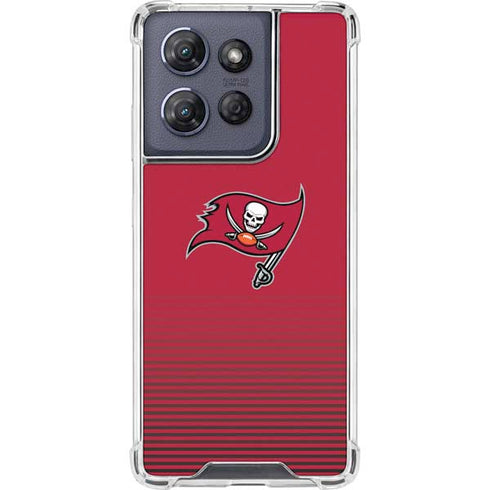 NFL Tampa Bay Buccaneers Breakaway Moto G Stylus 5G (2025) Clear Case