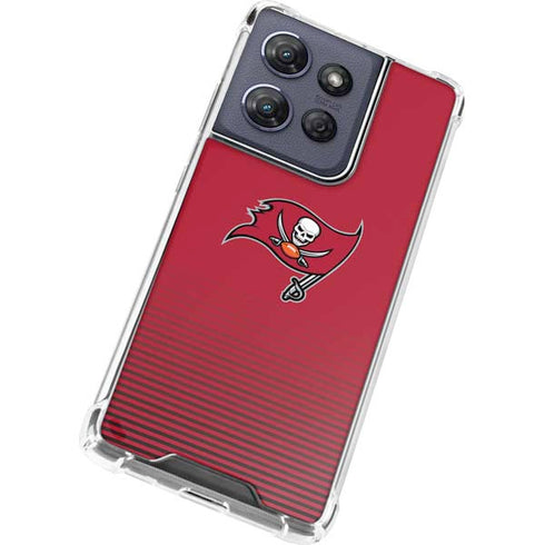 NFL Tampa Bay Buccaneers Breakaway Moto G Stylus 5G (2025) Clear Case
