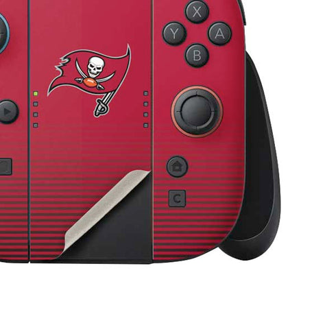 NFL Tampa Bay Buccaneers Breakaway Nintendo Switch 2 (2025) Joy-Con Controller Skin