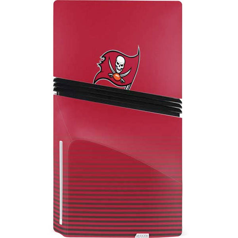 NFL Tampa Bay Buccaneers Breakaway PS5 Pro Disk Console Skin