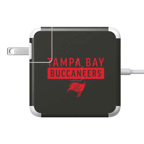 NFL Tampa Bay Buccaneers Brown Performance Series 85W Power Adapter (15 and 17 inch MacBook Pro Charger) Skin
