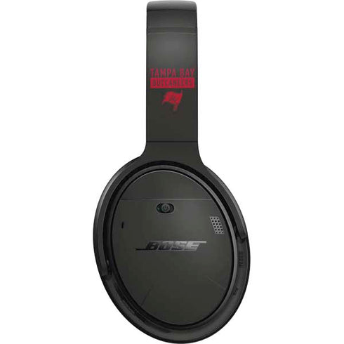 NFL Tampa Bay Buccaneers Brown Performance Series Bose QuietComfort 35 II Headphones Skin