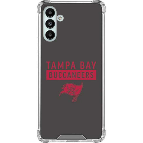 NFL Tampa Bay Buccaneers Brown Performance Series Galaxy A13 5G Clear Case