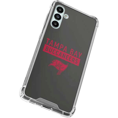 NFL Tampa Bay Buccaneers Brown Performance Series Galaxy A13 5G Clear Case