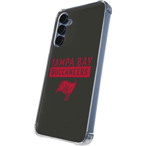 NFL Tampa Bay Buccaneers Brown Performance Series Galaxy A55 5G Clear Case