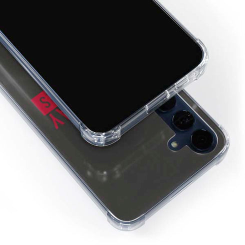 NFL Tampa Bay Buccaneers Brown Performance Series Galaxy A55 5G Clear Case