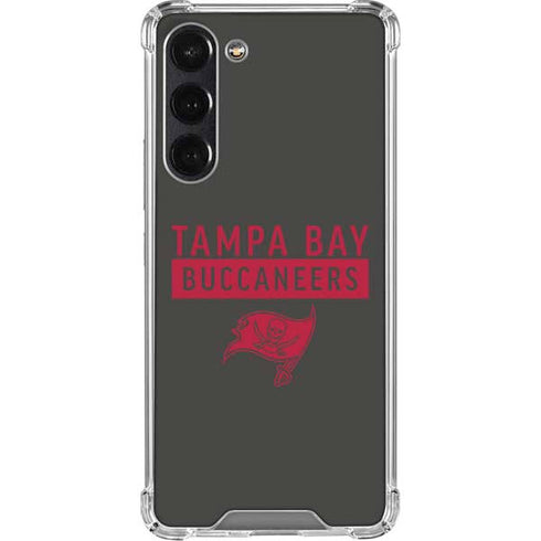 NFL Tampa Bay Buccaneers Brown Performance Series Galaxy S24 FE Clear Case