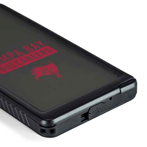 NFL Tampa Bay Buccaneers Brown Performance Series Galaxy S24 Ultra Waterproof Case