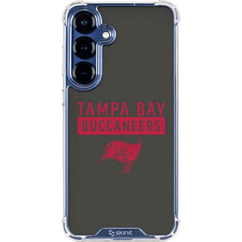 NFL Tampa Bay Buccaneers Brown Performance Series Galaxy S25 Clear Case