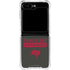 NFL Tampa Bay Buccaneers Brown Performance Series Galaxy Z Flip6 Clear Case