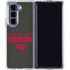NFL Tampa Bay Buccaneers Brown Performance Series Galaxy Z Fold5 5G Clear Case