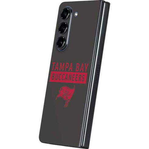 NFL Tampa Bay Buccaneers Brown Performance Series Galaxy Z Fold5 5G Skin