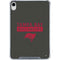 NFL Tampa Bay Buccaneers Brown Performance Series iPad 11th Gen (2025) Clear Case