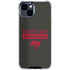 NFL Tampa Bay Buccaneers Brown Performance Series iPhone 15 Clear Case