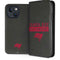 NFL Tampa Bay Buccaneers Brown Performance Series iPhone 15 Folio Case