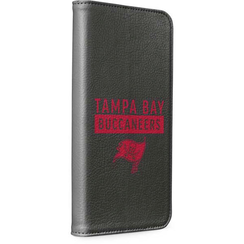 NFL Tampa Bay Buccaneers Brown Performance Series iPhone 15 Pro Folio Case