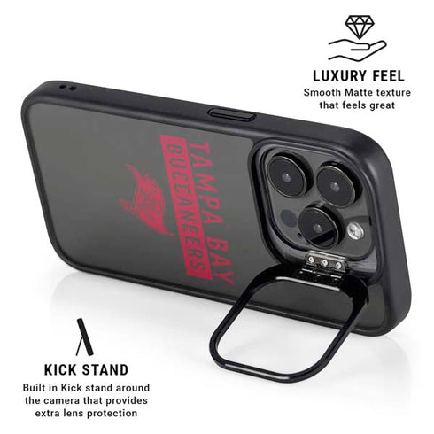 NFL Tampa Bay Buccaneers Brown Performance Series iPhone 15 Pro Max Kickstand Case