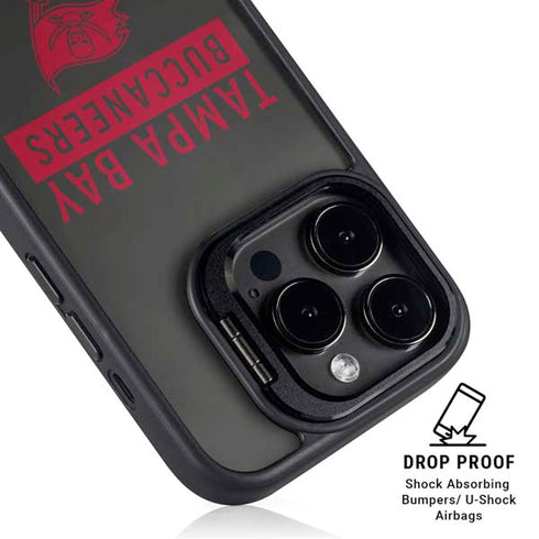 NFL Tampa Bay Buccaneers Brown Performance Series iPhone 15 Pro Max Kickstand Case
