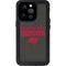NFL Tampa Bay Buccaneers Brown Performance Series iPhone 15 Pro Waterproof Case