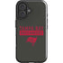 NFL Tampa Bay Buccaneers Brown Performance Series iPhone 16 Impact Case