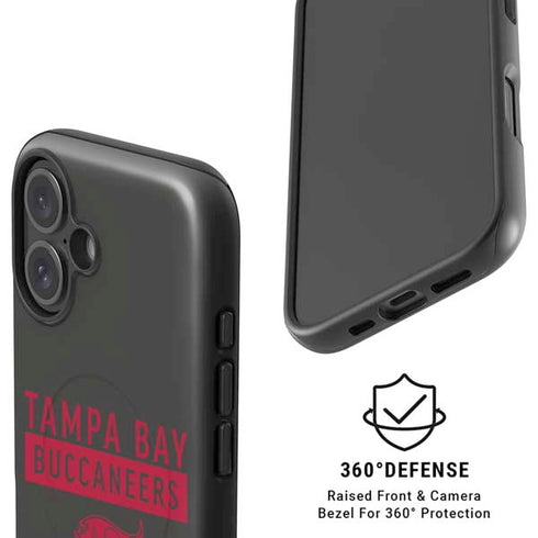 NFL Tampa Bay Buccaneers Brown Performance Series iPhone 16 Magsafe Impact Case