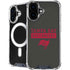 NFL Tampa Bay Buccaneers Brown Performance Series iPhone 16 Plus MagSafe Case