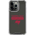 NFL Tampa Bay Buccaneers Brown Performance Series iPhone 16 Pro Max Clear Case