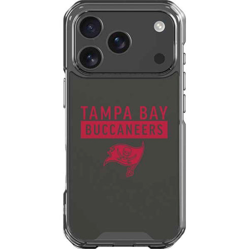 NFL Tampa Bay Buccaneers Brown Performance Series iPhone 18 Pro Clear Case