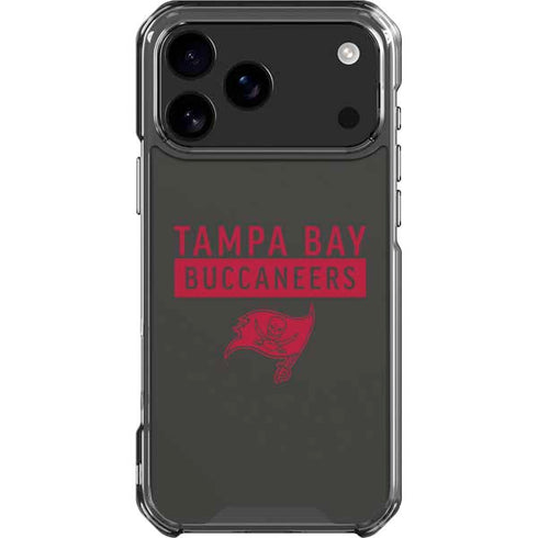 NFL Tampa Bay Buccaneers Brown Performance Series iPhone 18 Pro Max Clear Case