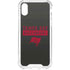 NFL Tampa Bay Buccaneers Brown Performance Series iPhone XS Clear Case