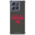 NFL Tampa Bay Buccaneers Brown Performance Series Moto G 5G (2025) Clear Case