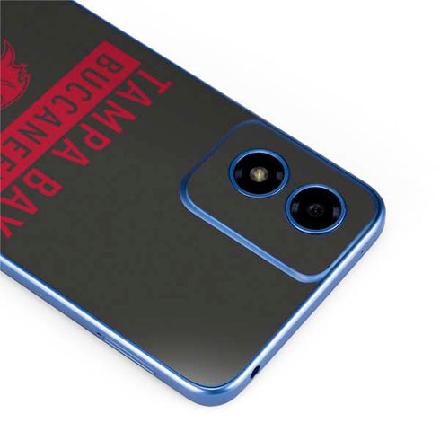 NFL Tampa Bay Buccaneers Brown Performance Series Moto G Play 4G (2024) Skin