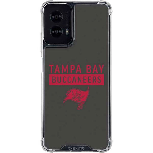NFL Tampa Bay Buccaneers Brown Performance Series Moto G Power 5G (2024) Clear Case