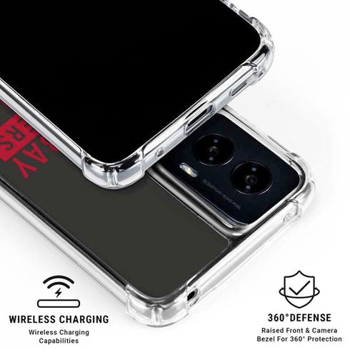 NFL Tampa Bay Buccaneers Brown Performance Series Moto G Power 5G (2024) Clear Case