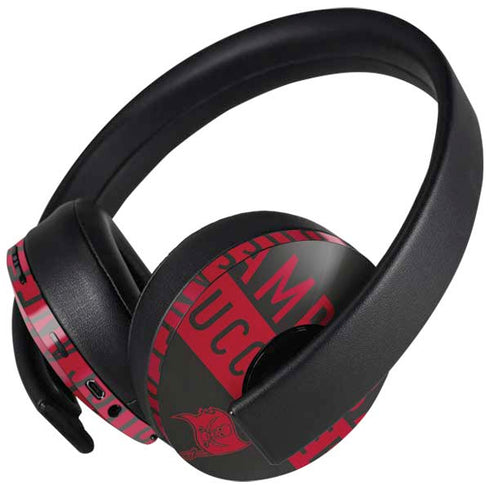 NFL Tampa Bay Buccaneers Brown Performance Series PlayStation 4 Gold Wireless Headset Skin