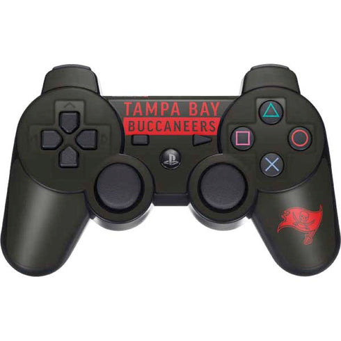 NFL Tampa Bay Buccaneers Brown Performance Series PS3 Dual Shock wireless controller Skin