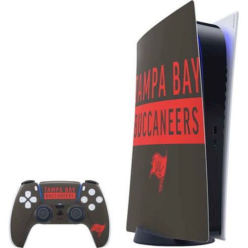 NFL Tampa Bay Buccaneers Brown Performance Series PlayStation PS5 Skins