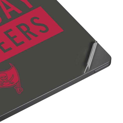 NFL Tampa Bay Buccaneers Brown Performance Series Surface Laptop 7 13.8in Skin
