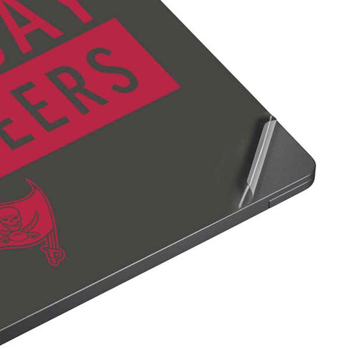NFL Tampa Bay Buccaneers Brown Performance Series Surface Laptop 7 15in Skin