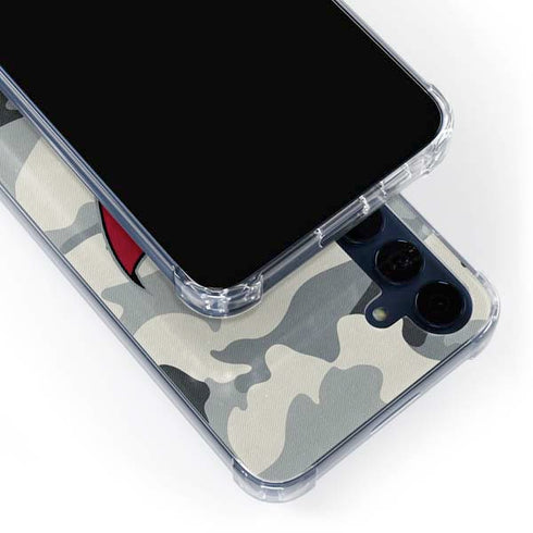 NFL Tampa Bay Buccaneers Camo Galaxy A55 5G Clear Case