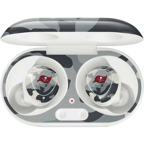 NFL Tampa Bay Buccaneers Camo Galaxy Buds Plus Skin