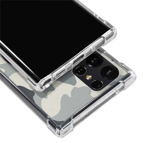 NFL Tampa Bay Buccaneers Camo Galaxy S23 Ultra Clear Case