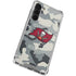NFL Tampa Bay Buccaneers Camo Galaxy S24 FE Clear Case