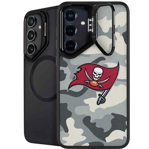 NFL Tampa Bay Buccaneers Camo Galaxy S25 Kickstand Case