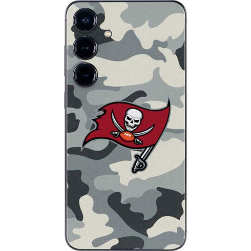 NFL Tampa Bay Buccaneers Camo Galaxy S25 Plus Skin