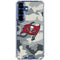 NFL Tampa Bay Buccaneers Camo Galaxy S25 Clear Case