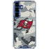NFL Tampa Bay Buccaneers Camo Galaxy S25 Clear Case