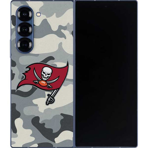 NFL Tampa Bay Buccaneers Camo Galaxy Z Fold6 Skin