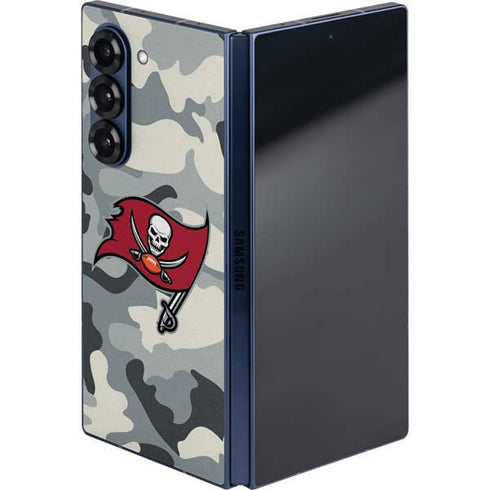 NFL Tampa Bay Buccaneers Camo Galaxy Z Fold6 Skin